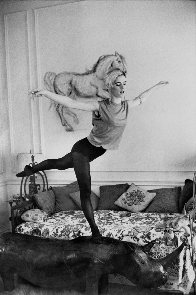 Edie Sedgwick i den svarte strømpebuksen